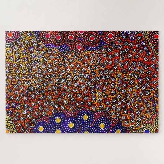 Bush sah Träumen in der Wüste Puzzle (Horizontal)