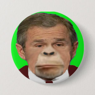 Bush-Schimpanse-Knopf Button