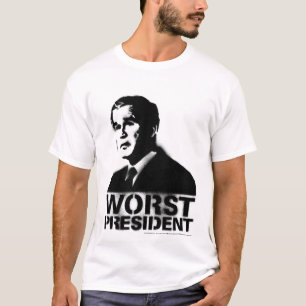 Bush-schlechtester Präsident T-Shirt