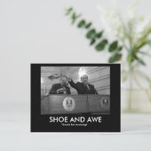 BUSH Shoe and Awe Postkarte (Stehend Vorderseite)