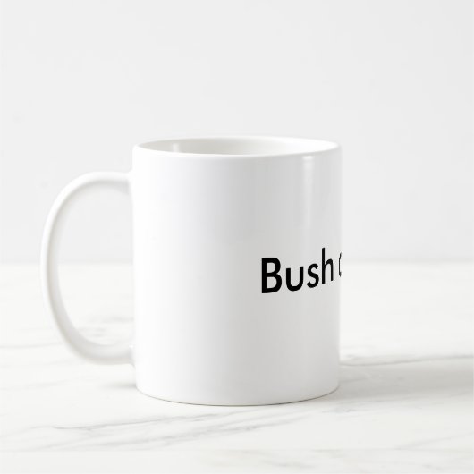 Bush tat 9/11 kaffeetasse (Links)