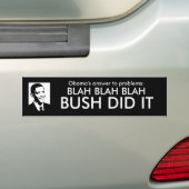 BUSH TAT ES AUTOAUFKLEBER (Auf Auto)