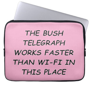 Bush Telegraph Laptopschutzhülle