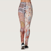 Bush Tucker Aborigines Leggings (Rückseite)