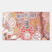 Bush Tucker Rechteckiger Aufkleber (Vorderseite)