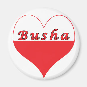 Busha Polnisches Herz Magnet