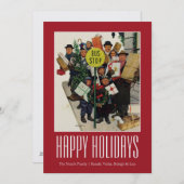 Bushaltestelle am Weihnachten (Vorne/Hinten)