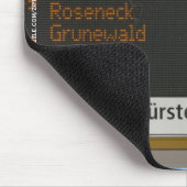 Bushaltestelle Anmeldung in Berlin Mousepad (Ecke)