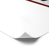 Bushaltestelle Poster (Ecke)