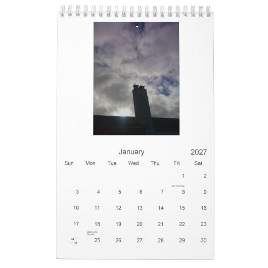 Bushaltestelle-Schönheit - eine Kalender (Jan 2027)