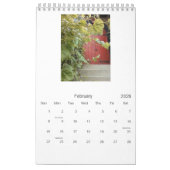 Bushaltestelle-Schönheit - eine Kalender (Feb 2026)