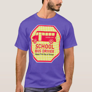 Bushaltestelle SCHOOL BUS Haltestelle "BUS" bei Fi T-Shirt