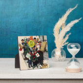 Bushaltestelle zu Weihnachten Fotoplatte (InSitu)