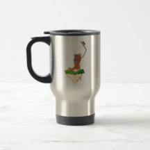 Bushaltestelleteddy-Reise-Tasse