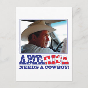 BushAMERICA Postkarte