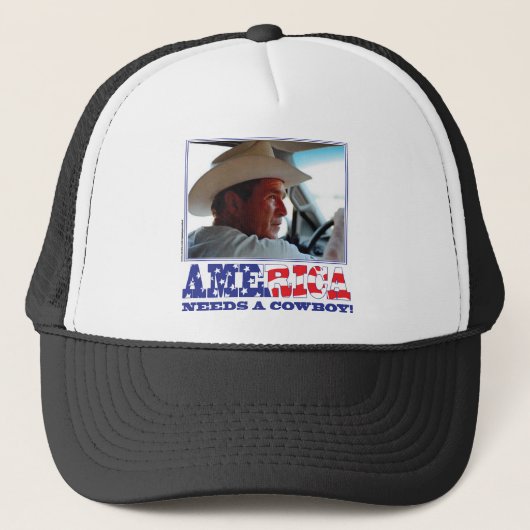 BushAMERICA Truckerkappe (Vorderseite)