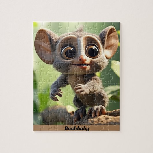 Bushbaby Jigsaw-Puzzle Puzzle (Vertikal)