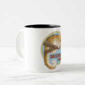 Bushbaby-Tasse Zweifarbige Tasse (Vorderseite Links)