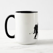 Bushcraft Adventure Camping Bigfoot Tasse (Links)