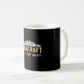 Bushcraft Apokalypse Überleben Outdoor Funny Gift Kaffeetasse (VorderseiteRechts)