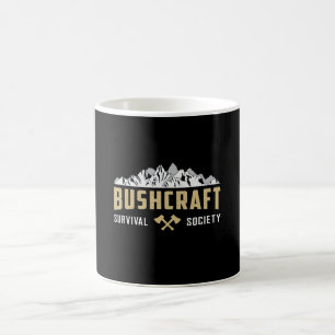 Bushcraft Apokalypse Überleben Outdoor Funny Gift Kaffeetasse