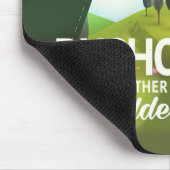 Bushcraft 'Besuchen Sie die Wildnis der Mutter Nat Mousepad (Ecke)