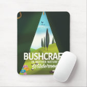 Bushcraft 'Besuchen Sie die Wildnis der Mutter Nat Mousepad (Mit Mouse)