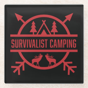 Bushcraft Naturevivalist Glasuntersetzer