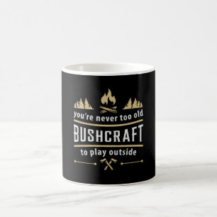 Bushcraft Outdoor Apokalypse Überleben Funny Gift Kaffeetasse
