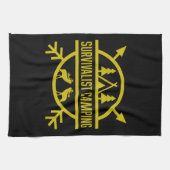 Bushcraft Outdoor Survivalist Geschirrtuch (Horizontal)