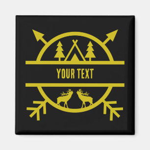 Bushcraft Outdoor Survivalist Magnet