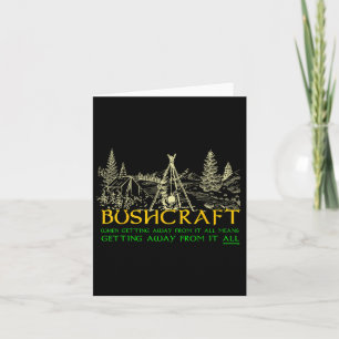 Bushcraft Wandern Camping Karte