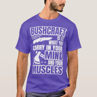 Bushcrafter Sozialdistanzexperte Bushcrafting T-Shirt