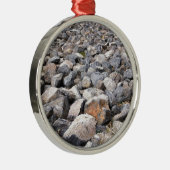 Busheinstellung des Mannes machte Silbernes Ornament (Rechts)