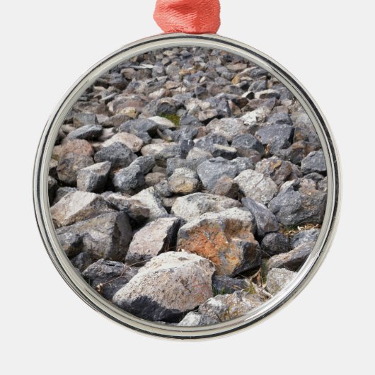 Busheinstellung des Mannes machte Silbernes Ornament (Vorne)