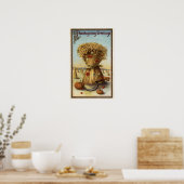 Bushel von Hay and Scythe Poster (Küche)