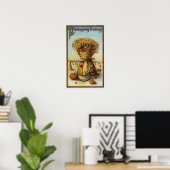 Bushel von Hay and Scythe Poster (Heimbüro)