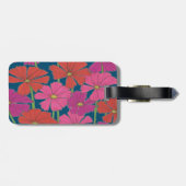 Bushel von hellen Kosmos Gepäckanhänger (Rückseite horizontal)