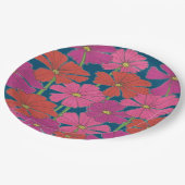 Bushel von hellen Kosmos Pappteller (Schrägansicht)