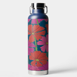 Bushel von hellen Kosmos Trinkflasche