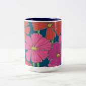 Bushel von hellen Kosmos Zweifarbige Tasse (Mittel)