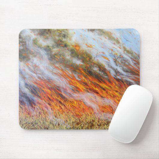 Bushfire-Inferno 2014 Mousepad (Mit Mouse)