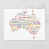Bushfire Special Edition Aussie Slang Karte (Vorderseite)