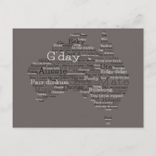 Bushfire Special Edition Aussie Slang Karte