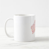 Bushfire Special Edition Aussie Slang Karte Kaffeetasse (Links)