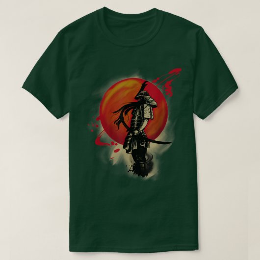 Bushido Code Samurai Japan T - Shirt Kopierkopie (Design vorne)