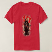 Bushido Code Samurai Japan T - Shirt Kopierkopie  (Design vorne)