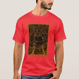 Bushido Code Samurai Japan T - Shirt Kopierkopie 