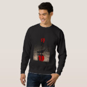 Bushido Code Samurai Japanisches Krieger-Kanji Sweatshirt (Vorne ganz)