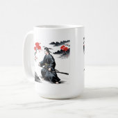 Bushido Code Samurai Masterpiece Kaffeetasse (Vorderseite Links)